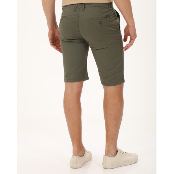Ανδρική chino βερμούδα DORS 2136001.C10 χακί