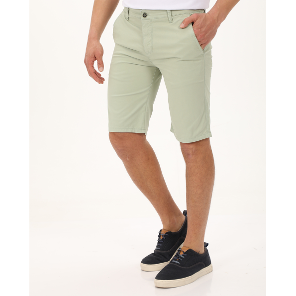 Ανδρική chino βερμούδα DORS 2136001.C11 πράσινη