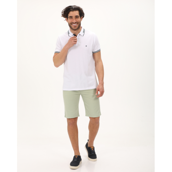 Ανδρική chino βερμούδα DORS 2136001.C11 πράσινη
