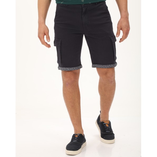 Ανδρική cargo βερμούδα DORS 2136004.C04 μπλε