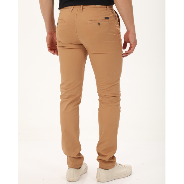 Ανδρικό chino παντελόνι DORS 2036001.C04 καφέ