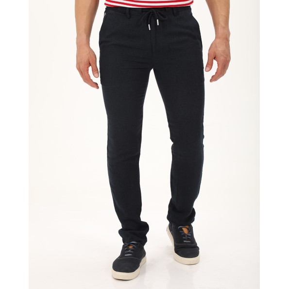 Ανδρικό chino παντελόνι DORS 2036004.C02 μπλε ναυτικό