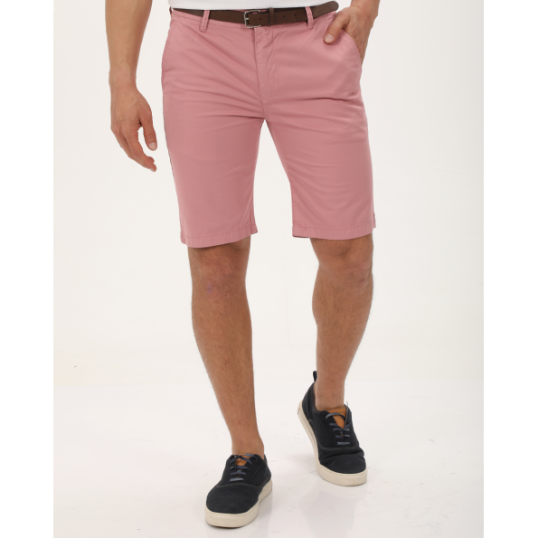 Ανδρική chino βερμούδα DORS 2134001.C07 ροζ