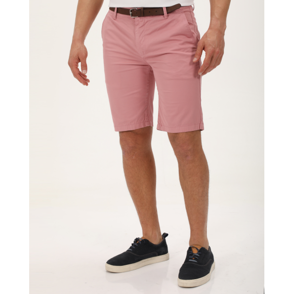 Ανδρική chino βερμούδα DORS 2134001.C07 ροζ