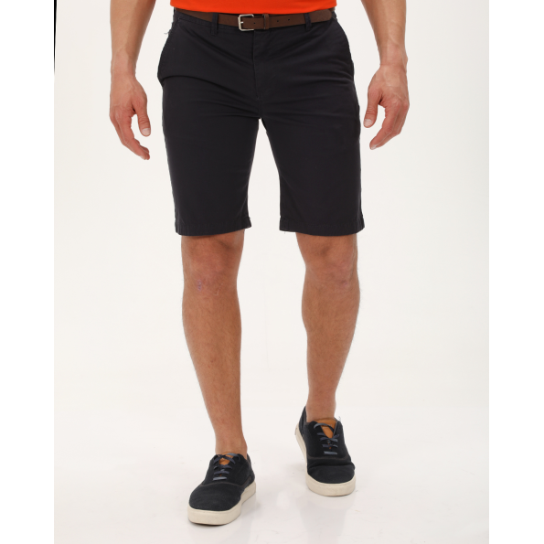 Ανδρική chino βερμούδα DORS 2134001.C09 ναυτικό μπλε