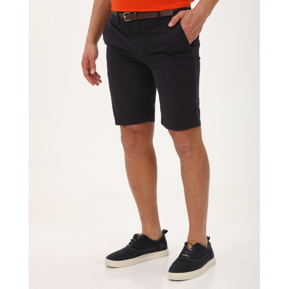 Ανδρική chino βερμούδα DORS 2134001.C09 ναυτικό μπλε