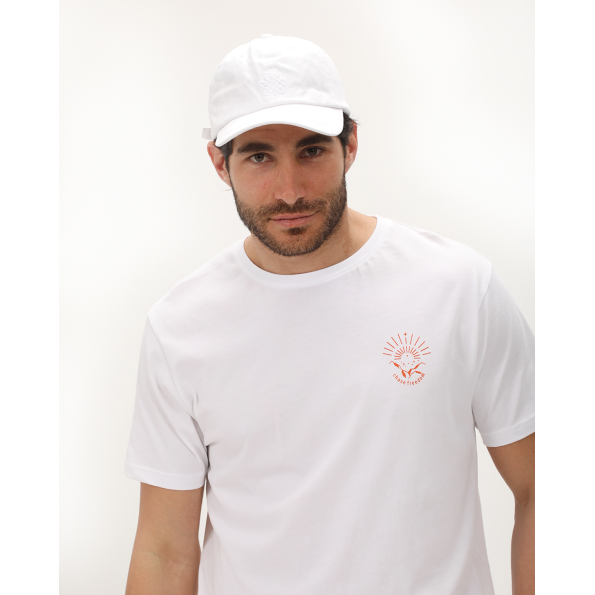 Ανδρικό καπέλο jockey DORS 8030001.C01 λευκό