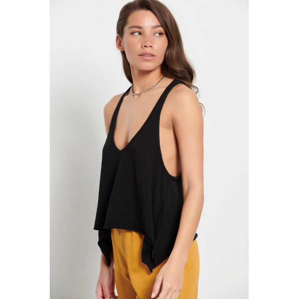 Γυναικείο tank top BODYTALK 1231-906521 μαύρο