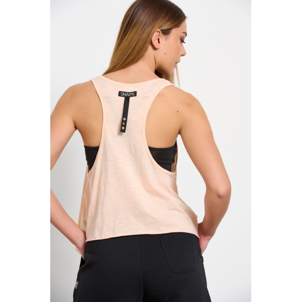 Γυναικείο tank top BODYTALK 1231-906521 ροζ