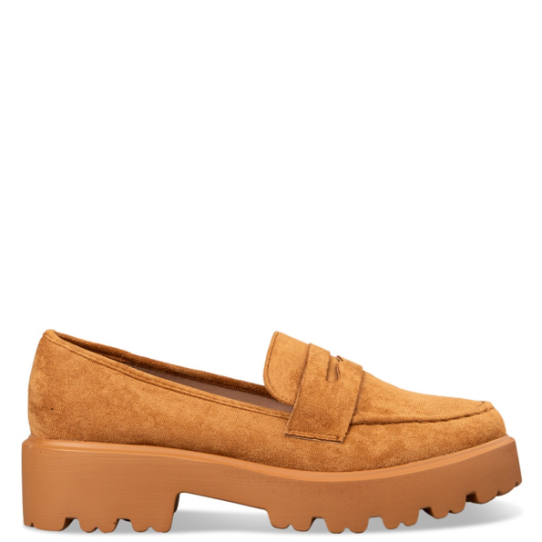 Γυναικεία loafers MISS NV V31-19391 καφέ