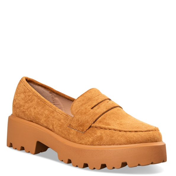 Γυναικεία loafers MISS NV V31-19391 καφέ