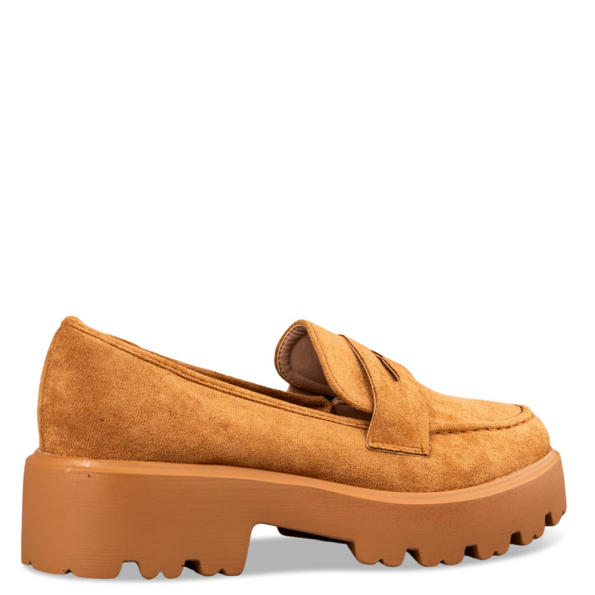 Γυναικεία loafers MISS NV V31-19391 καφέ