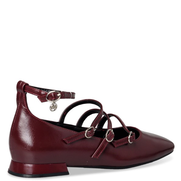 Γυναικείες μπαλαρίνες ENVIE E42-20116 μπορντό Γυναικεία