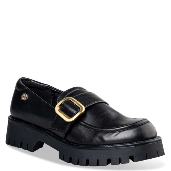 Γυναικεία loafers ENVIE E65-20294 μαύρα