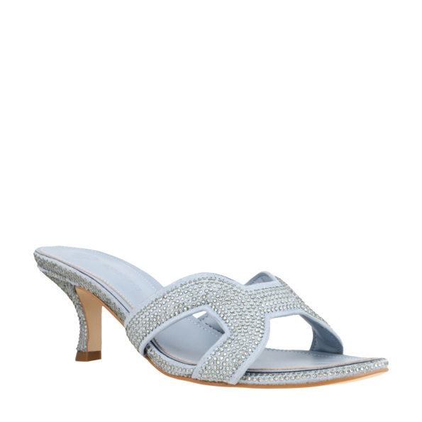 Γυναικεία mules CAPODARTE 4016964 γαλάζια