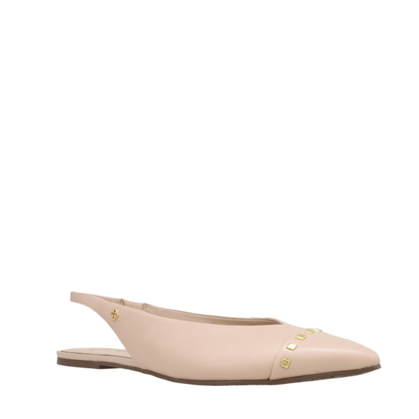 Γυναικείες flat slingback γόβες CAPODARTE 4017953 μπεζ