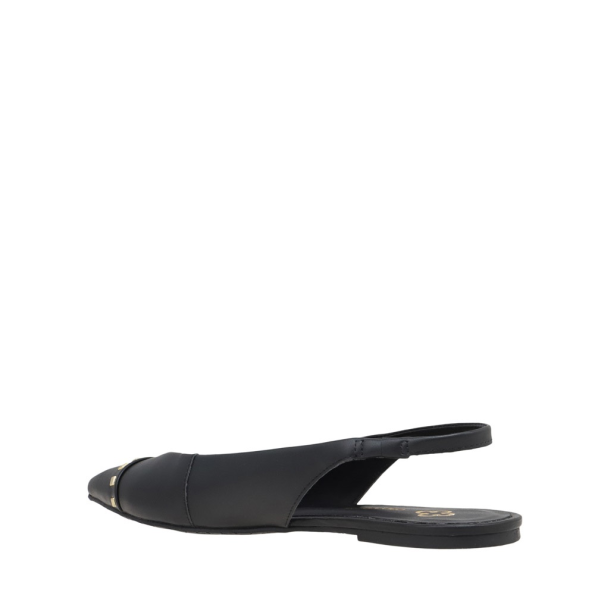 Γυναικείες flat slingback γόβες CAPODARTE 4017953 μαύρες