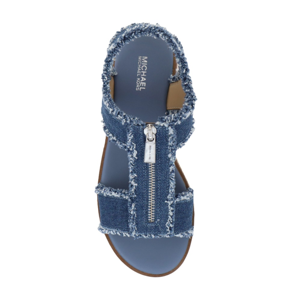 Γυναικείες πλατφόρμες MICHAEL KORS 40S4BRFS2D μπλε denim Γυναικεία