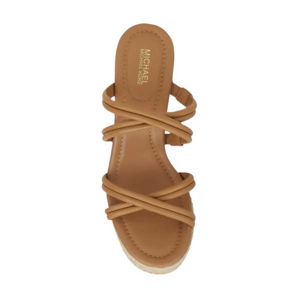 Γυναικεία πέδιλα mules MICHAEL KORS 40S4CNMS1L καφέ Γυναικεία
