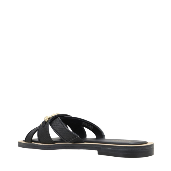 Γυναικεία flat σανδάλια MICHAEL KORS 40S4TFFS1D μαύρα Γυναικεία