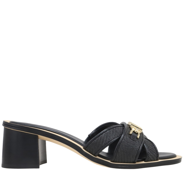 Γυναικεία mules MICHAEL KORS 40S4TFMS1D μαύρα