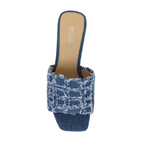 Γυναικεία mules MICHAEL KORS 40S4TSHP1D μπλε denim Γυναικεία