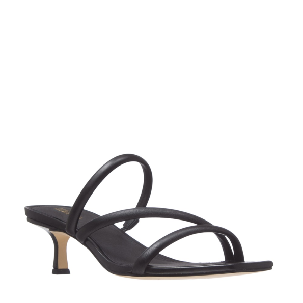 Γυναικεία πέδιλα mules MICHAEL KORS 40H3CIMS1L μαύρα Γυναικεία
