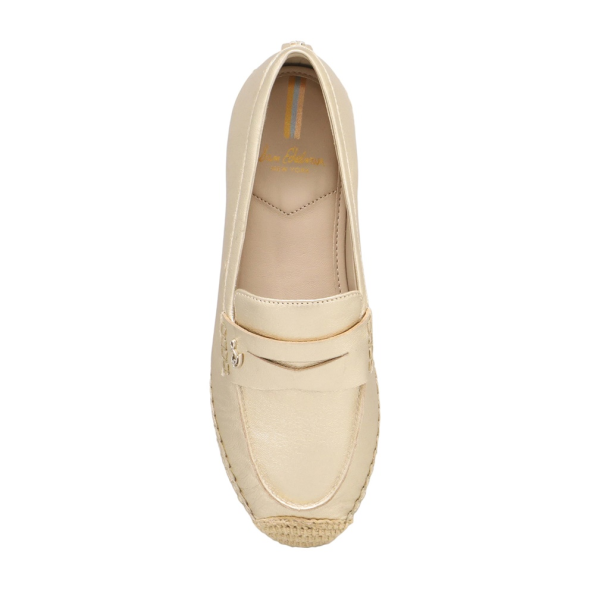 Γυναικείες εσπαντρίγιες μοκασίνια SAM EDELMAN I5162L6902 χρυσές