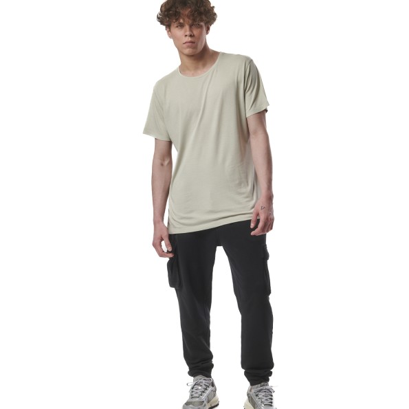 Ανδρικό t-shirt BODY ACTION 053420-01 γκρι