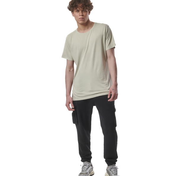Ανδρικό t-shirt BODY ACTION 053420-01 γκρι