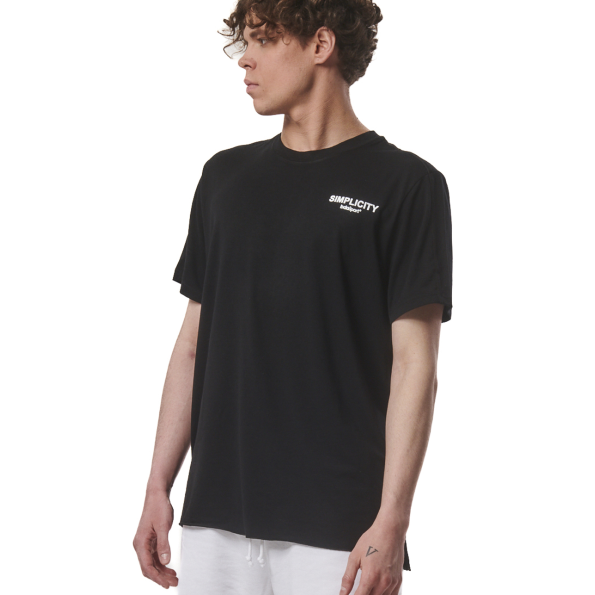 Ανδρικό t-shirt BODY ACTION 053425-01 μαύρο