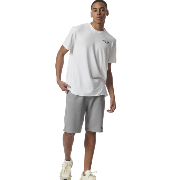 Ανδρικό t-shirt BODY ACTION 053425-01 λευκό