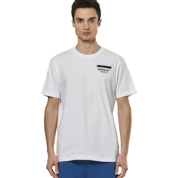 Ανδρικό t-shirt BODY ACTION 053519-01 λευκό