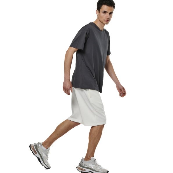 Ανδρικό t-shirt BODY ACTION 053521-01 ανθρακί