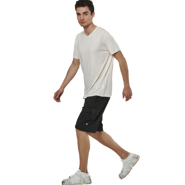 Ανδρικό t-shirt BODY ACTION 053521-01 εκρού