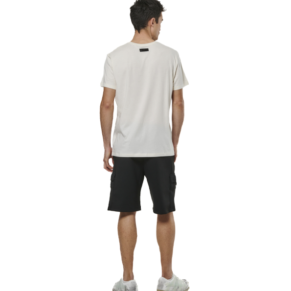 Ανδρικό t-shirt BODY ACTION 053521-01 εκρού