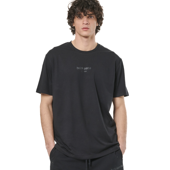 Ανδρικό t-shirt BODY ACTION 053524-01 μαύρο