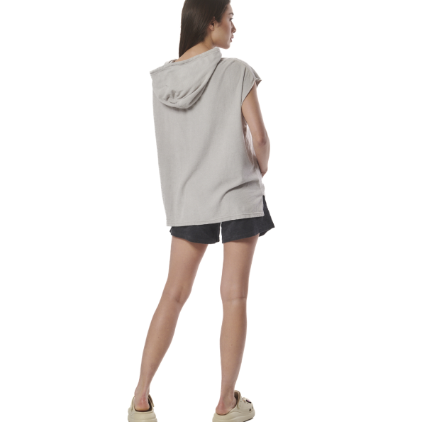 Unisex αμάνικη μπλούζα BODY ACTION 041417-01 γκρι Γυναικεία