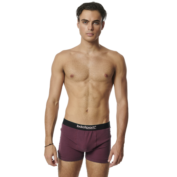 Σετ από 3 ανδρικά εσώρουχα boxer BODY ACTION 093309-01 πράσινο μαύρο μπορντό
