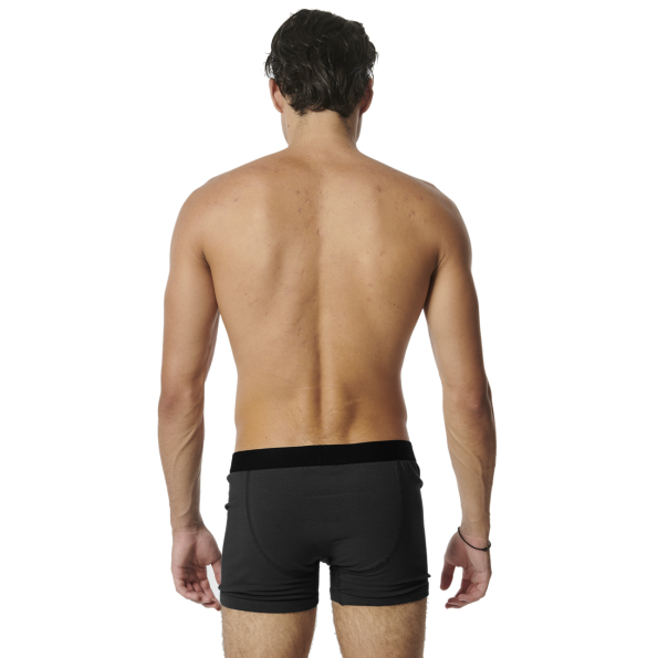 Σετ από 3 ανδρικά εσώρουχα boxer BODY ACTION 093309-01 πράσινο μαύρο μπορντό