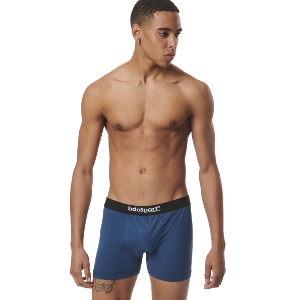 Σετ από 3 ανδρικά εσώρουχα boxer BODY ACTION 093401-01 γκρι μαύρο μπλε