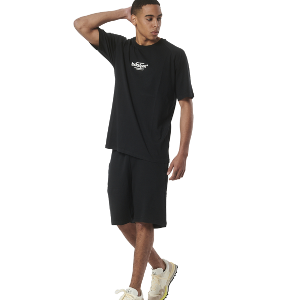 Unisex βερμούδα BODY ACTION 033419-01 μαύρη