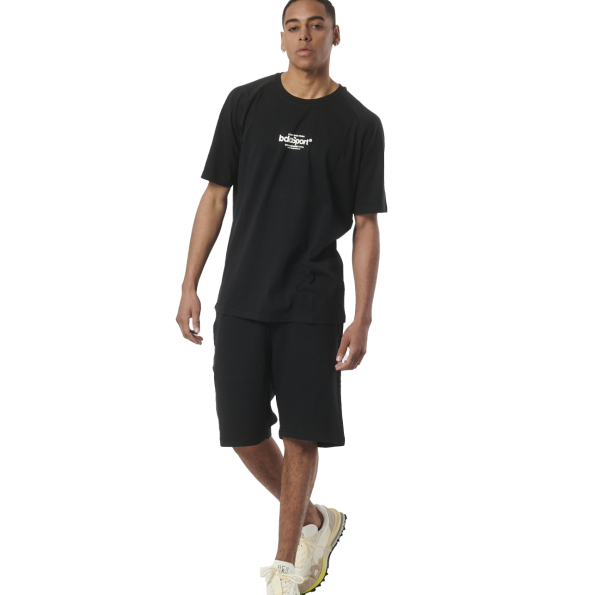 Unisex βερμούδα BODY ACTION 033419-01 μαύρη