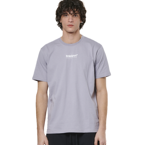 Ανδρικό t-shirt BODY ACTION 053525-01 λιλά