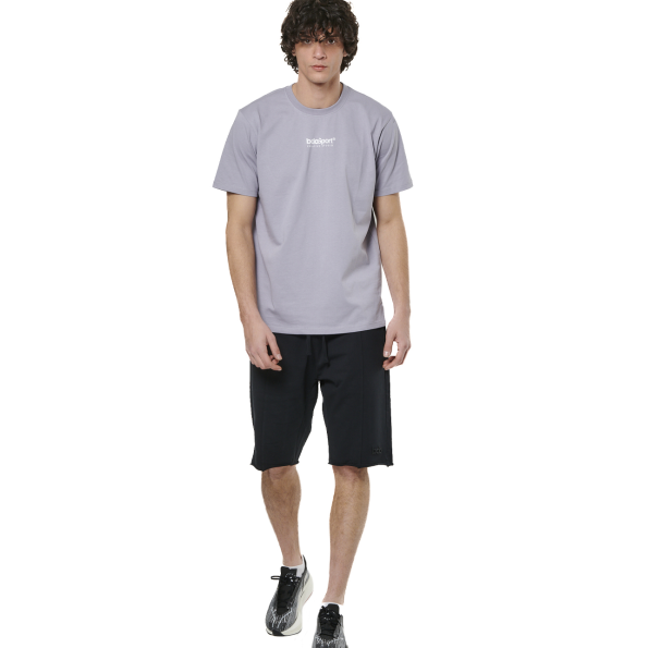 Ανδρικό t-shirt BODY ACTION 053525-01 λιλά