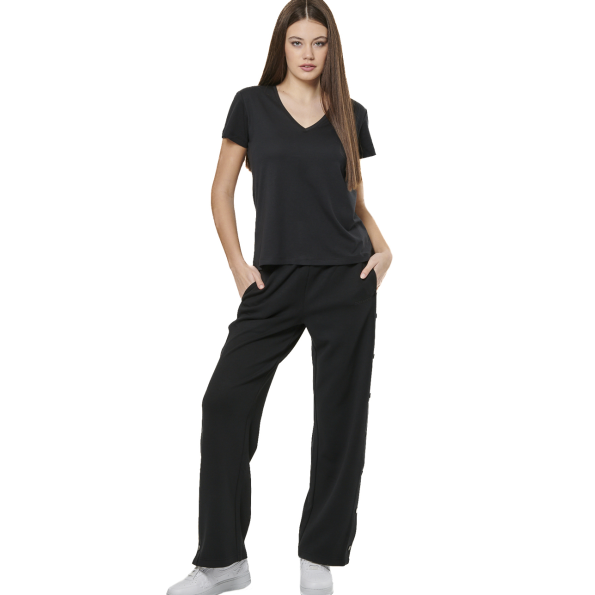 Γυναικείο t-shirt BODY ACTION 051521-01 μαύρο