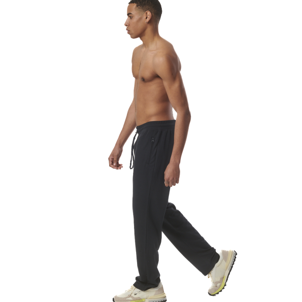 Ανδρικό παντελόνι φόρμας BODY ACTION 023430-01 μαύρο