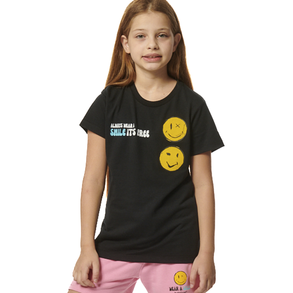 Παιδικό t-shirt BODY ACTION 052403-01 μαύρο