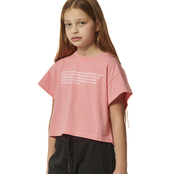 Παιδικό t-shirt BODY ACTION 052404-01 ροζ