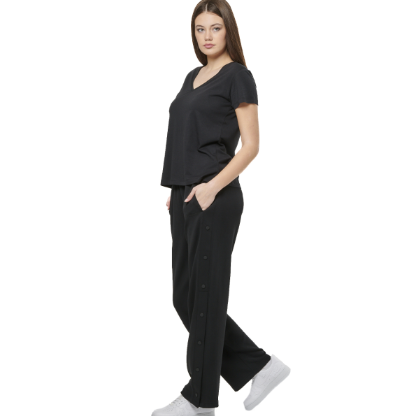 Γυναικείο παντελόνι φόρμας BODY ACTION 021529-01 μαύρο